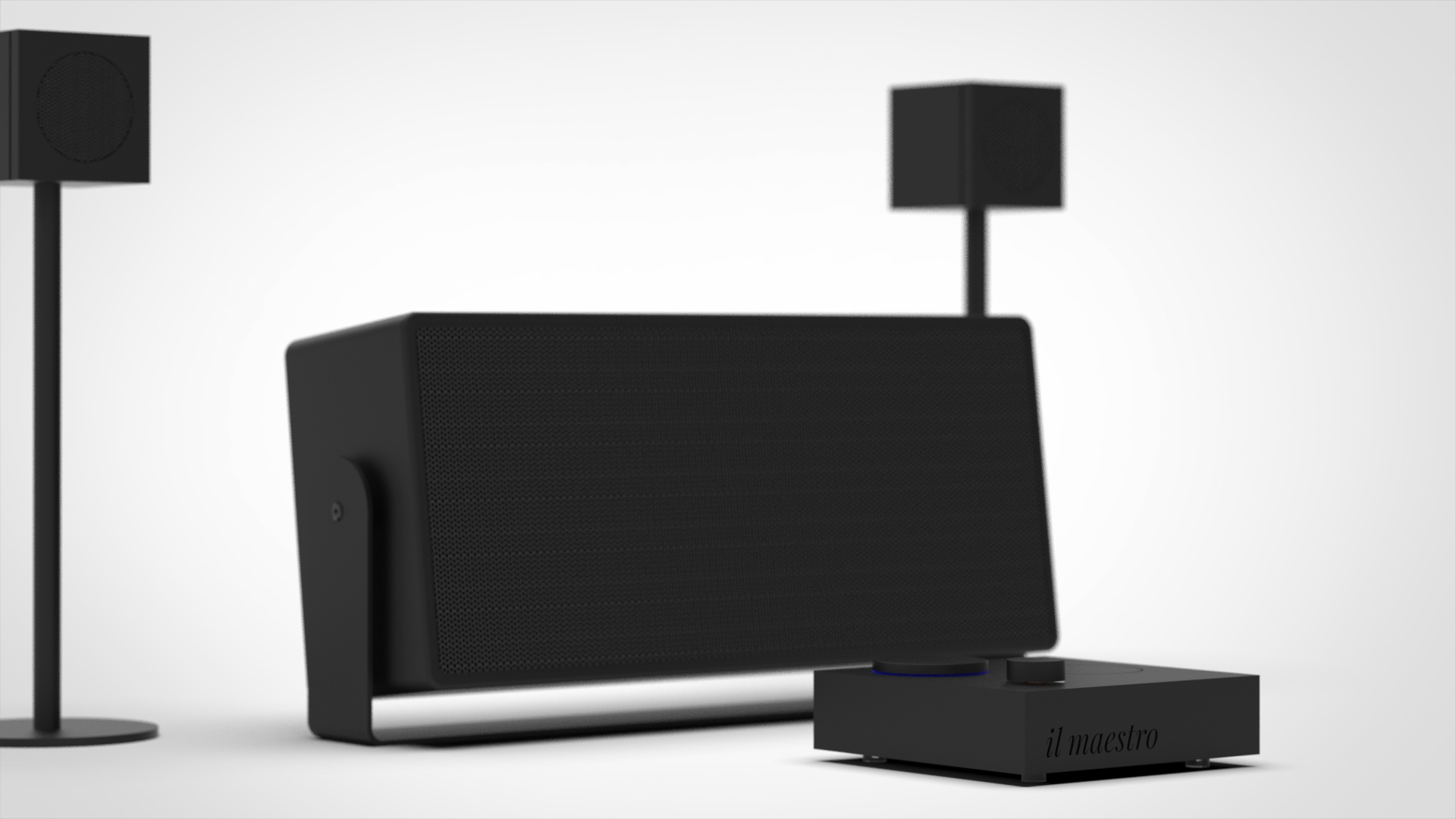 'Il trio' in elegant black